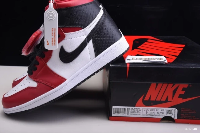CD0461- 858 Snake Satin 1 Jordan WellDesigned WMNS OG High Air 0601